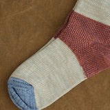 Hansel From Basel Accessories Socks and Tights Tonal Dapple Crew Socks in Pistachio