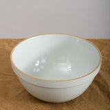 Hasami Porcelain Home Kitchen Dishware Medium Deep Round Bowl Gloss Gray / 7 3/8" D X 3 1/2" H