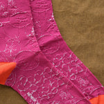 Close up of Fruit Outline Socks