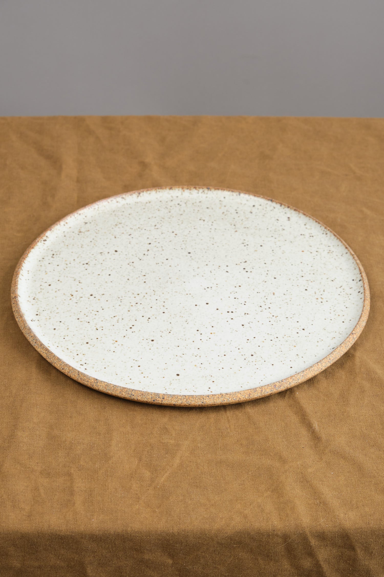 11" Stillness Plate in Sandstone