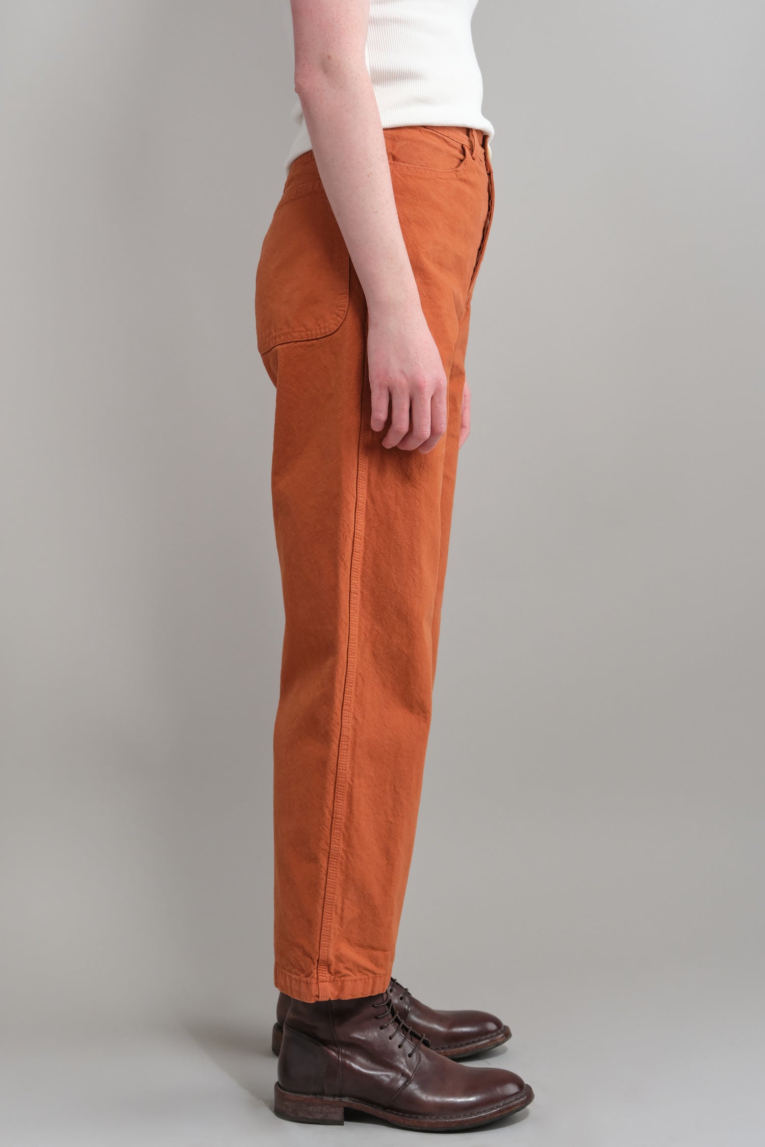Side of Handy Pant in Paprika