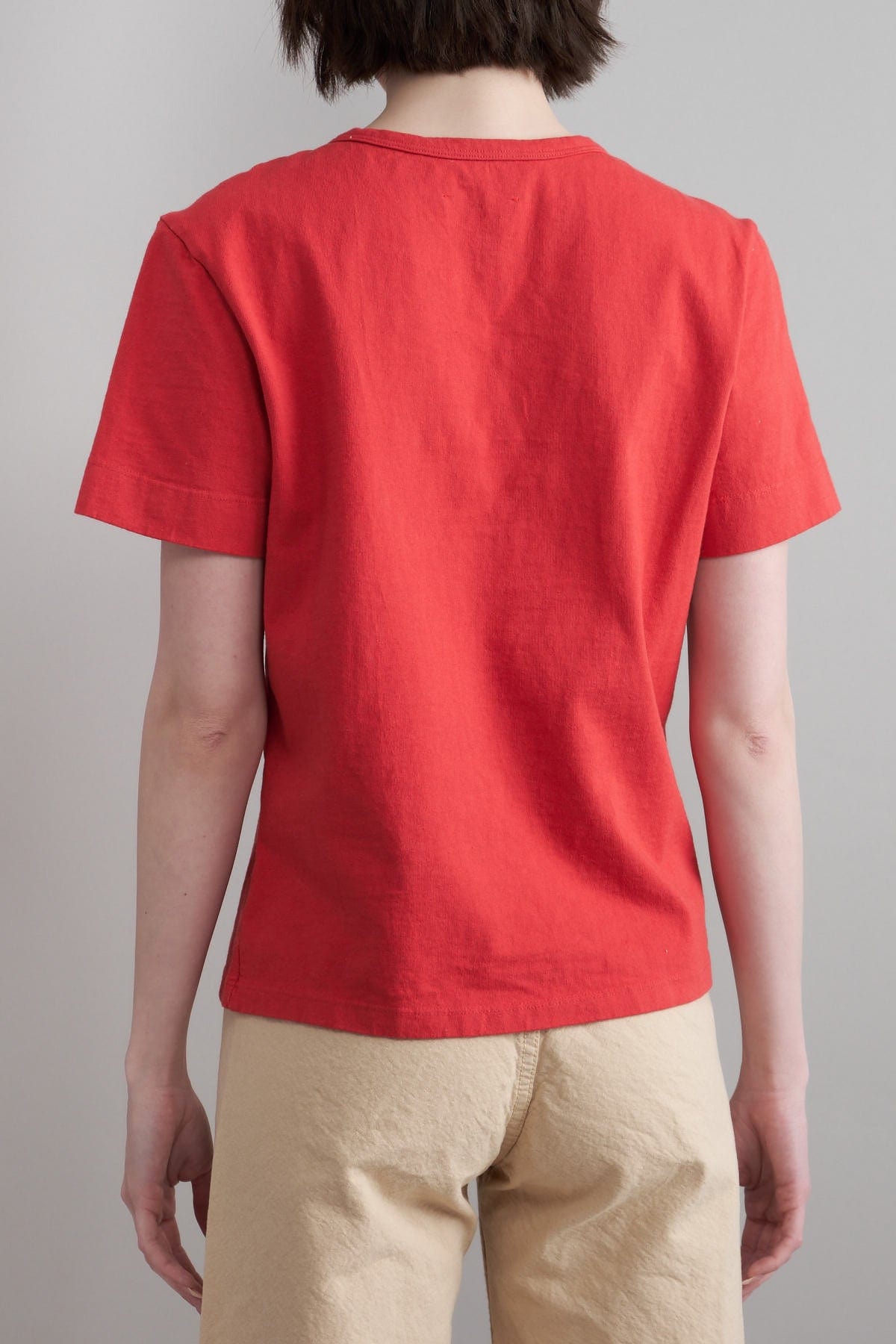 Back of Sailor Tee in Maraschino