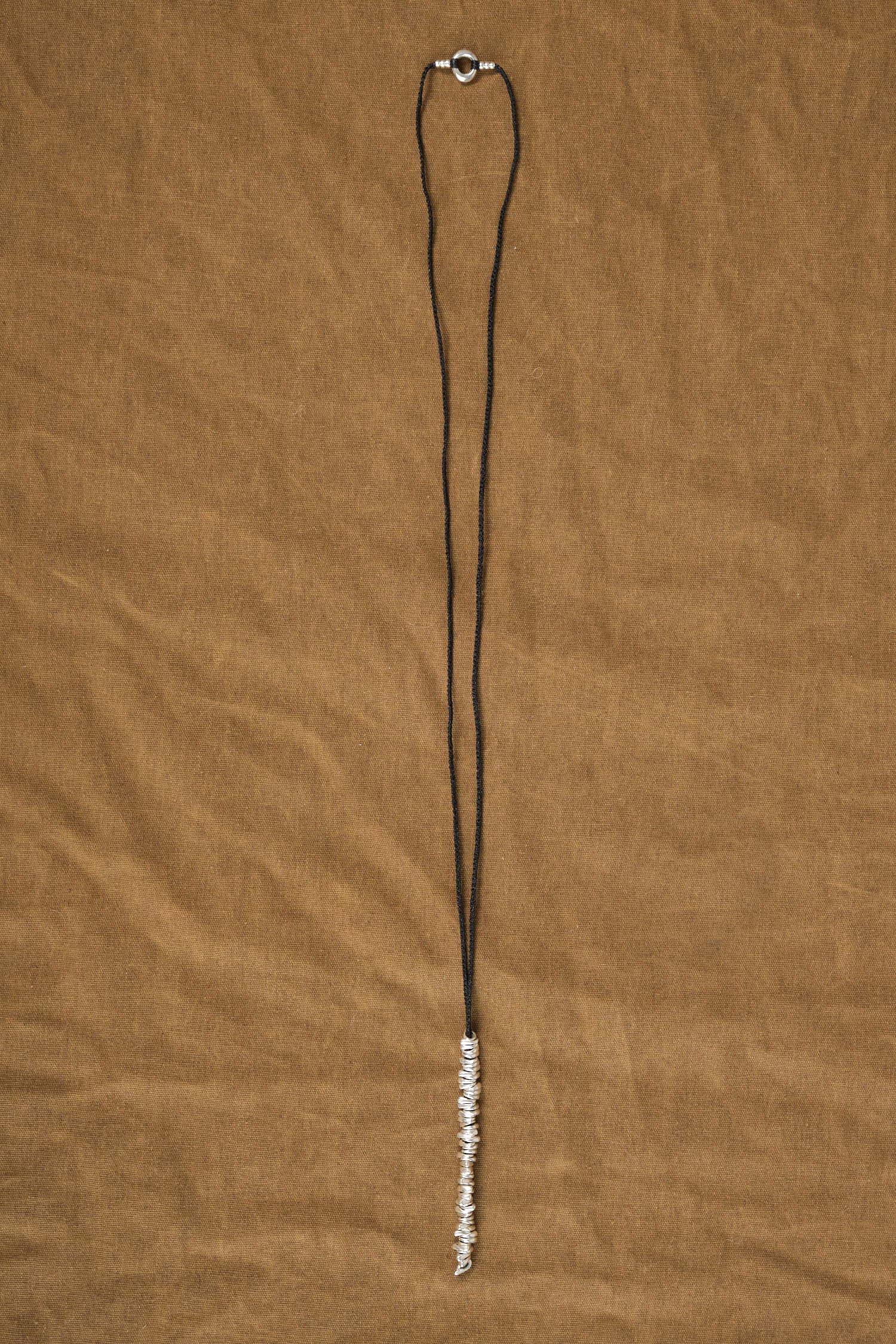 Birdbone on Long Gortex Necklace long