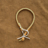 Jill Platner Jewelry Bracelets JP Clasp Rawhide Bracelet in Tan Tan / 7"