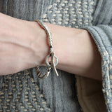 Jill Platner Jewelry Bracelets Sea Foam Bracelet Sterling Silver / 7"