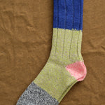 56 Yarns Linen Grandrelle Socks in Blue