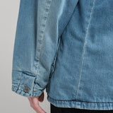 Kapital Clothing Brand Oversized Denim Lined Long Sleeve Jacket 