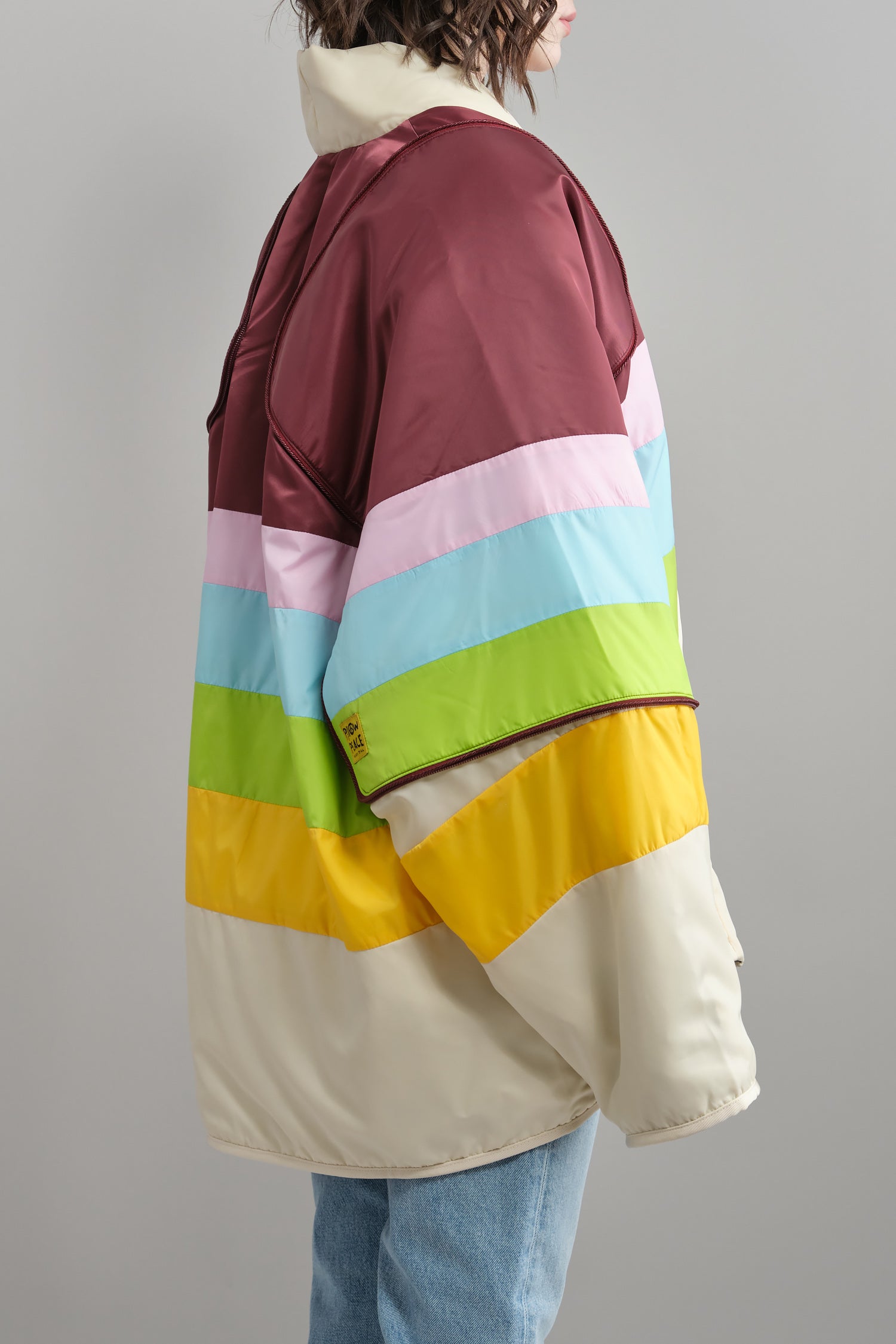 Nylon Rainbow KESA SHAM Bomber JKT