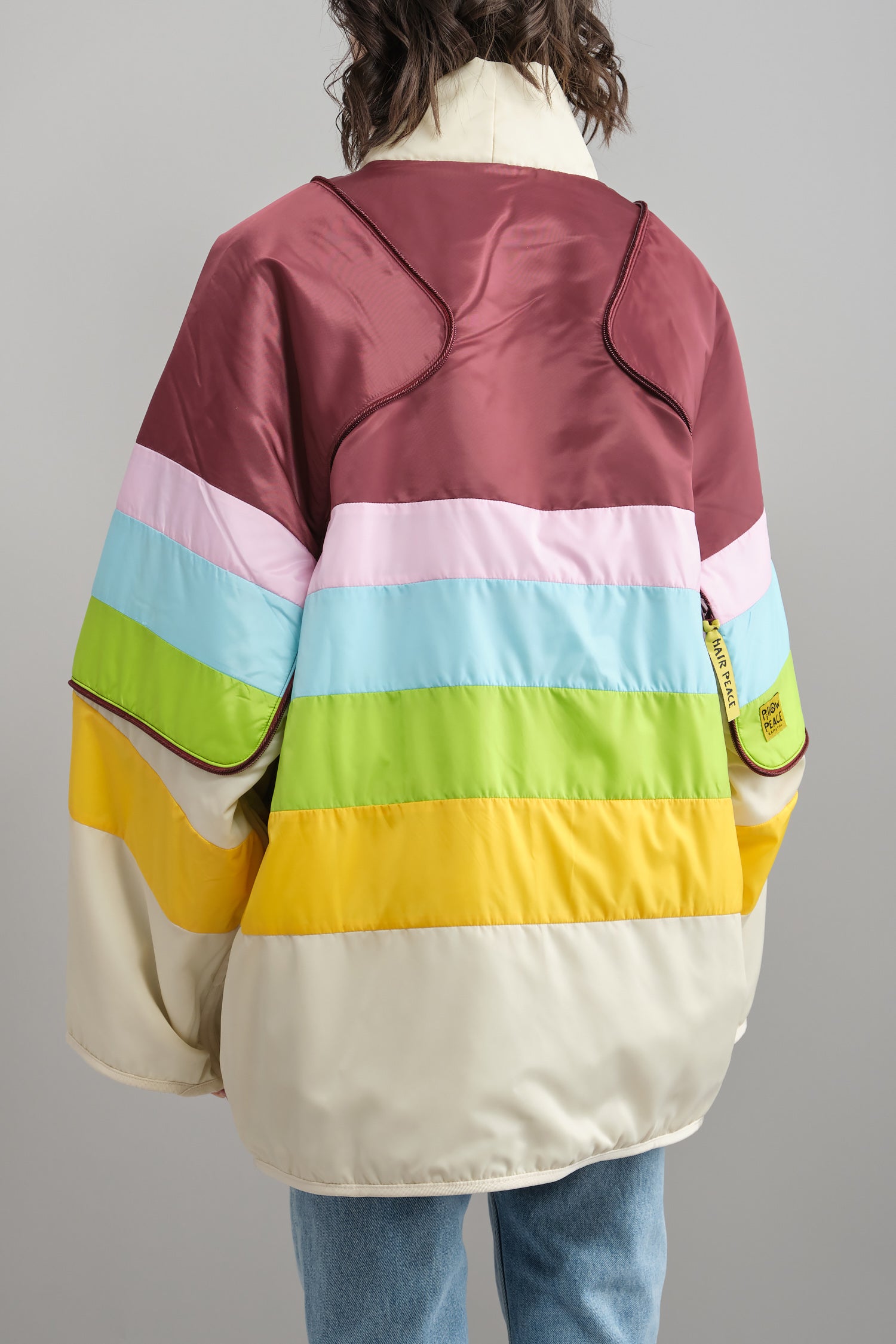 Nylon Rainbow KESA SHAM Bomber JKT