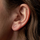 Kathleen Whitaker Jewelry Earrings Staple Stud Earring
