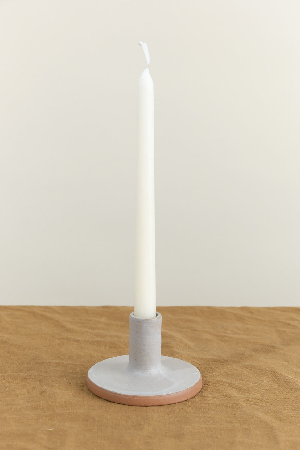 Candlestick Holder in White