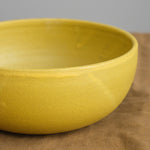 Side of Cereal Bowl in Turmeric