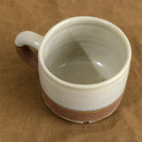 Kati Von Lehman Home CoffeeTea Stoneware Coffee Mug in Brown Brown Stoneware