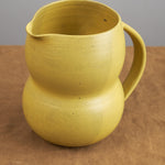 Bubble water pitcher in yellow