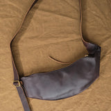 KikaNY Accessories Bags Sling Pouch in Walnut Walnut / 16" L X 5" D