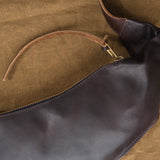 KikaNY Accessories Bags Sling Pouch in Walnut Walnut / 16" L X 5" D