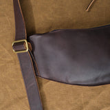 KikaNY Accessories Bags Sling Pouch in Walnut Walnut / 16" L X 5" D