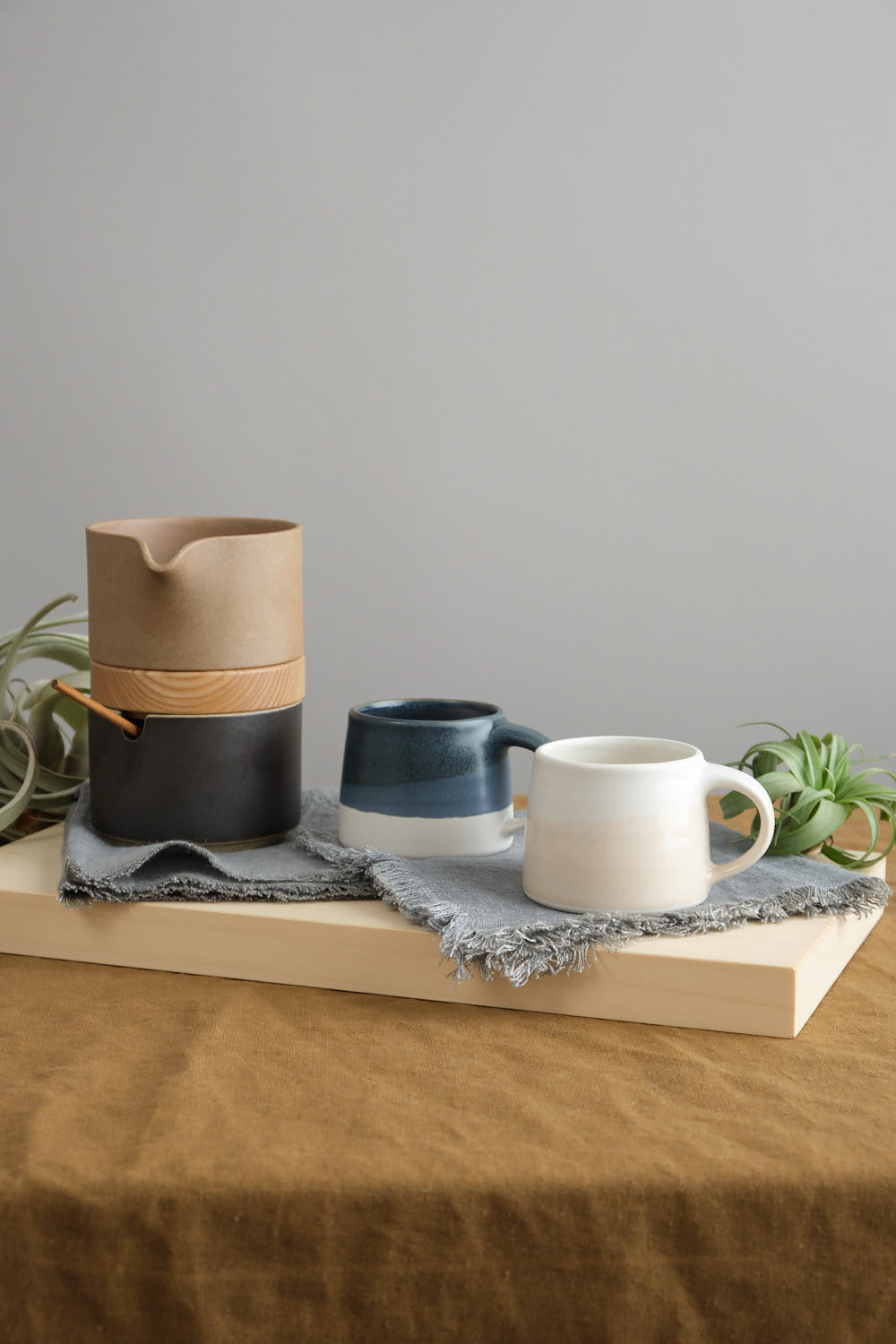 4 oz Slow Coffee Style Mugs styled