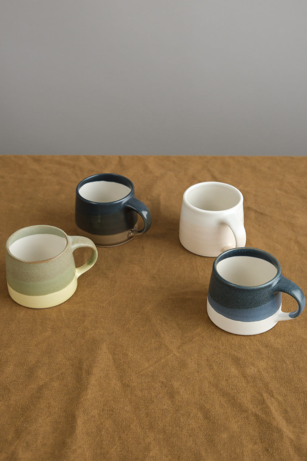 4 oz Slow Coffee Style Mugs on tbale