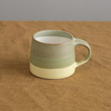 Kinto Home CoffeeTea 4 oz Slow Coffee Style Mug Moss Green x Yellow