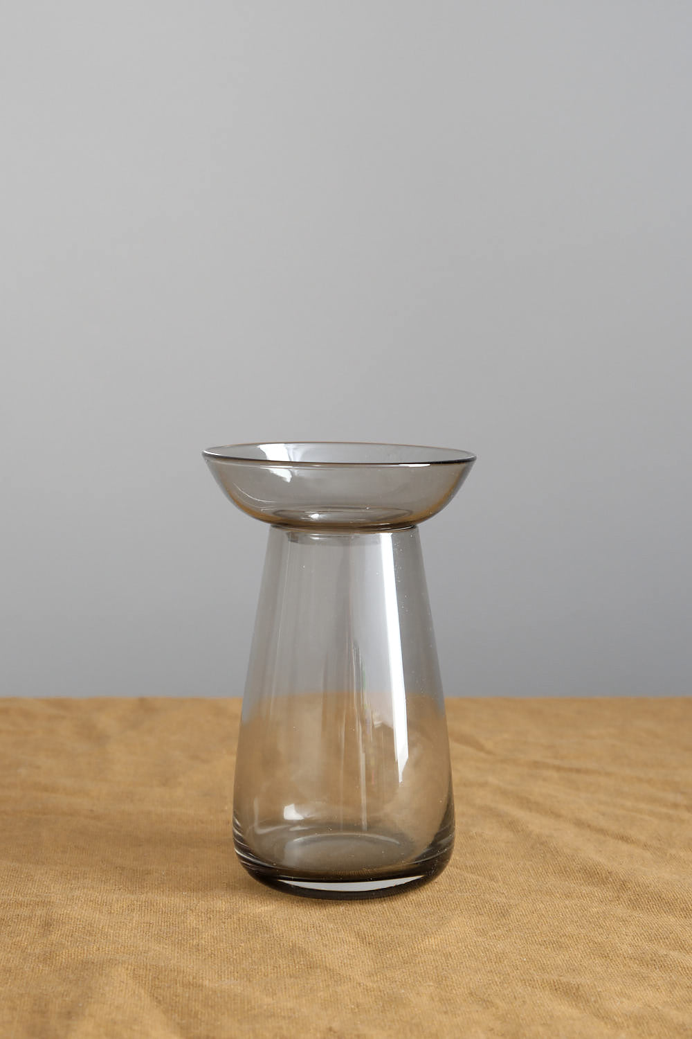 Small Aqua Culture Vase gray