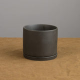Kinto Home Planters 4" Plant Pot Dark Gray