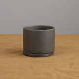 Kinto Home Planters 3" Plant Pot Dark Gray
