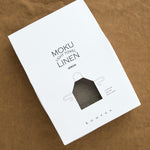 Moku Linen Apron in Olive