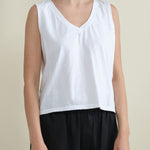 Front of Violet Tank in White