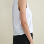 Side of Violet Tank in White