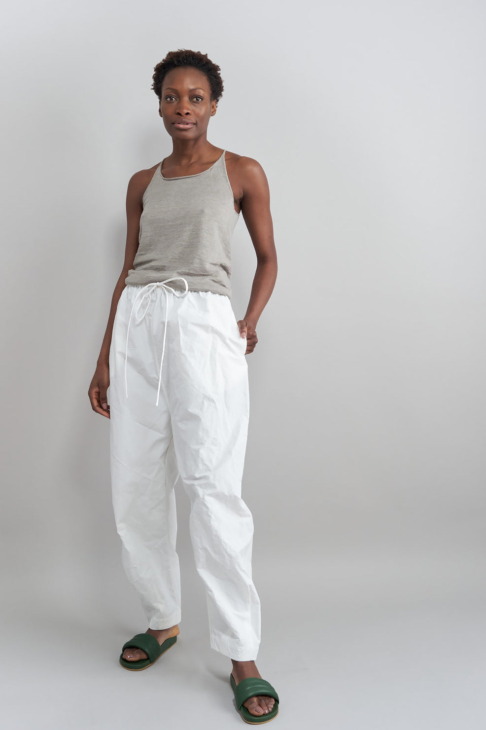 Wind Pants in White
