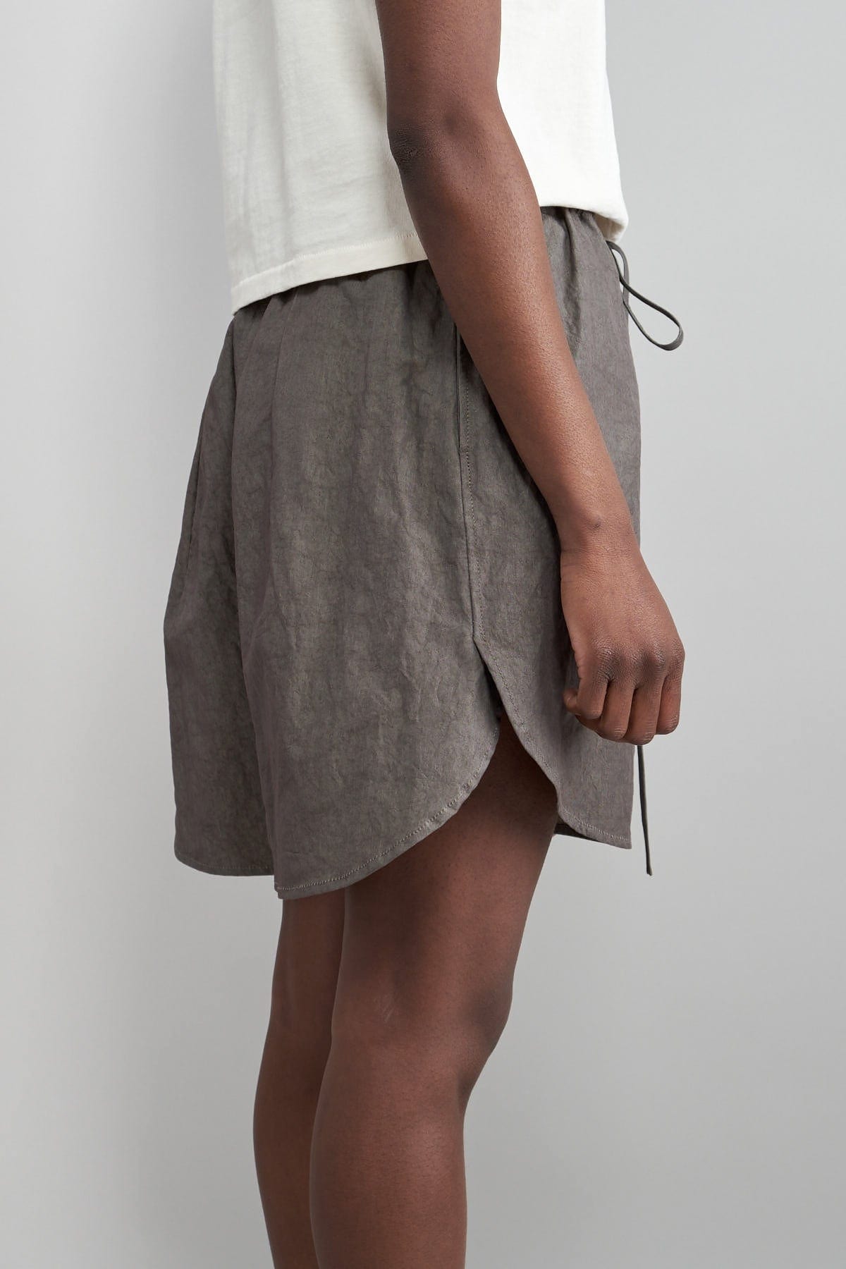 Side of Wind Shorts in Lava