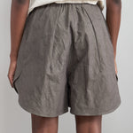 Back of Wind Shorts in Lava