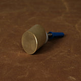 Light + Ladder Home Objects Parallax Brass Wall Hook Round / 1” X 1” X 1”