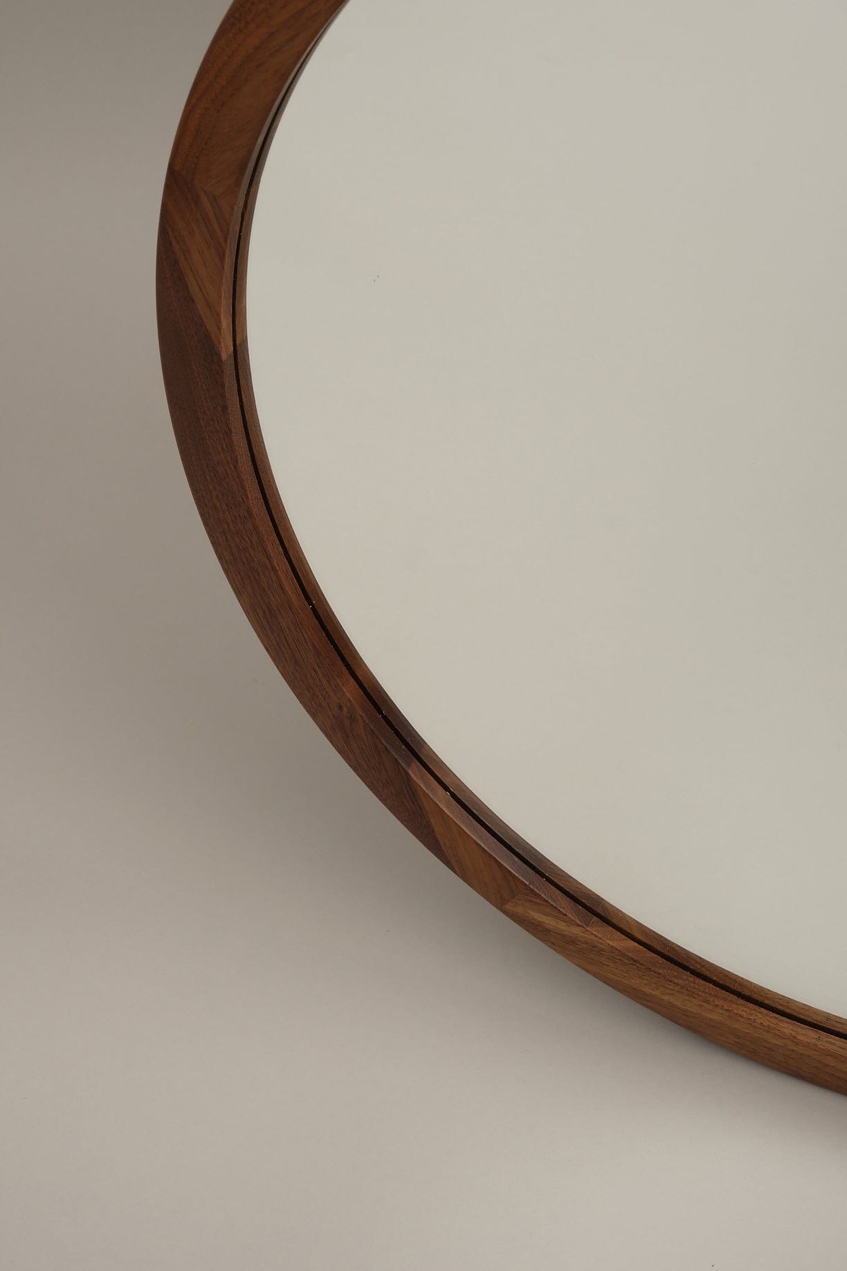 walnut bathroom mirror Lostine