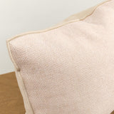Maison De Vacances Home Pillows 16" X 24" Canvas Vice Versa Cushion in Nude Nude / 16" X 24"