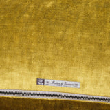 Maison De Vacances Home Pillows 16" X 24" Royal Velvet Vice Versa Cushion in Ocre Ocre / 16" X 24"
