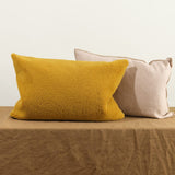 Maison De Vacances Home Pillows 16" X 24" Sheep Vice Versa Cushion in Ocre Ocre / 16" X 24"