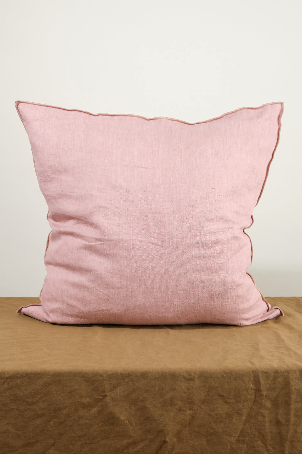 Front view of Vice Versa Cushion in Bois de Rose