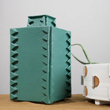Matthew Ward Studio Art Ceramics Ric Rac Vase Green