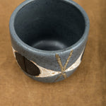 Handmade ceramic Felix Cup in slate 