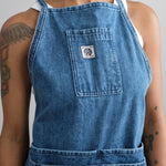 Mi Cocina Home Kitchen Aprons Indigo Denim Classic Apron Light Vintage Wash / One Size