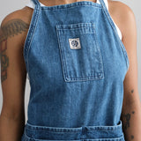 Mi Cocina Home Kitchen Aprons Indigo Denim Classic Apron Light Vintage Wash / One Size