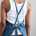 Mi Cocina Home Kitchen Aprons Indigo Denim Classic Apron Light Vintage Wash / One Size