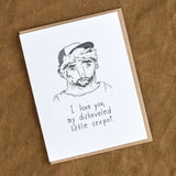 Mountain vs. Plains Craft Stationery Disheveled Sexpot Card