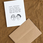 Mountain vs. Plains Craft Stationery Parents Sweet Love Card