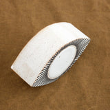 MQuan Art Ceramics Extra Small Eye in White White