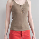 NSF Apparel Womens Tees Bell Tank Pigment Java / Petite