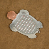 Ooya Home Kitchen Utensils Copper Turtle Grater Copper Tin Plating / 2.75" W X 4.25" L