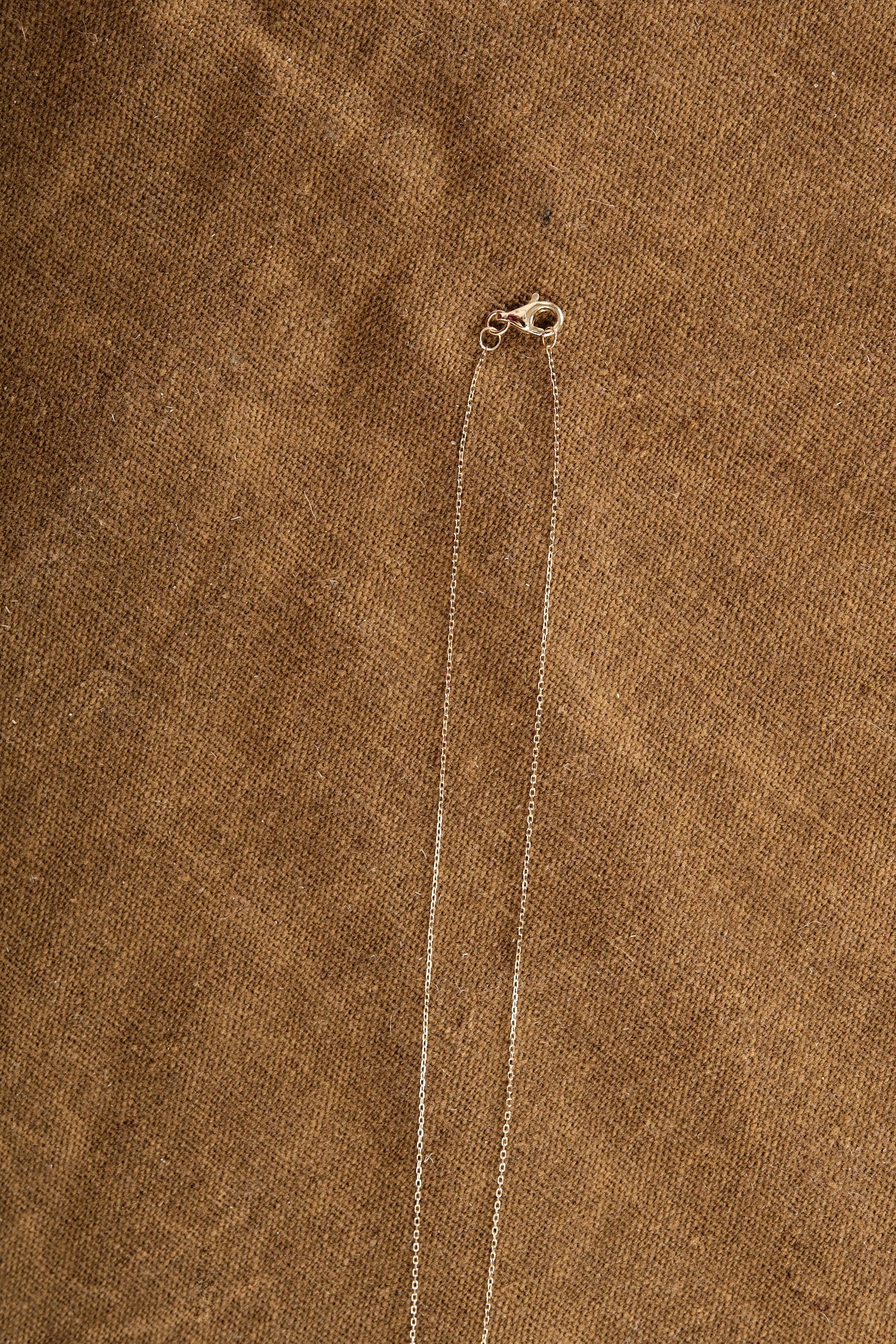 Pamela Love Jewelry Necklaces Heart in Hand Pendant Ruby / 16" Chain